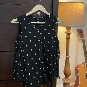 INC OFF THE SHOULDER BLOUSE